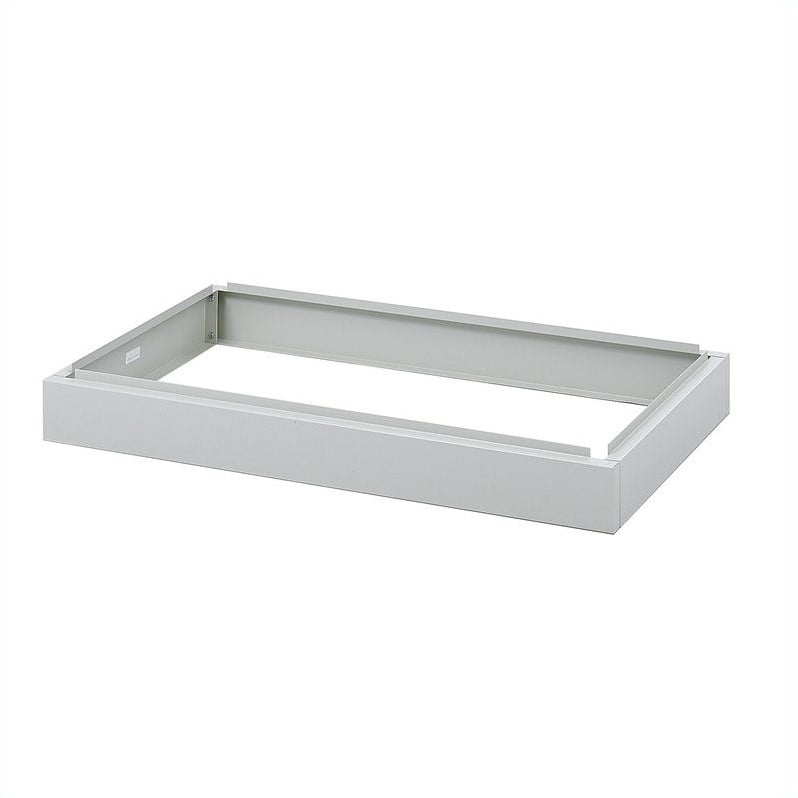 Safco Medium Facil 5 Drawer Metal Flat Files Cabinet in Light Gray