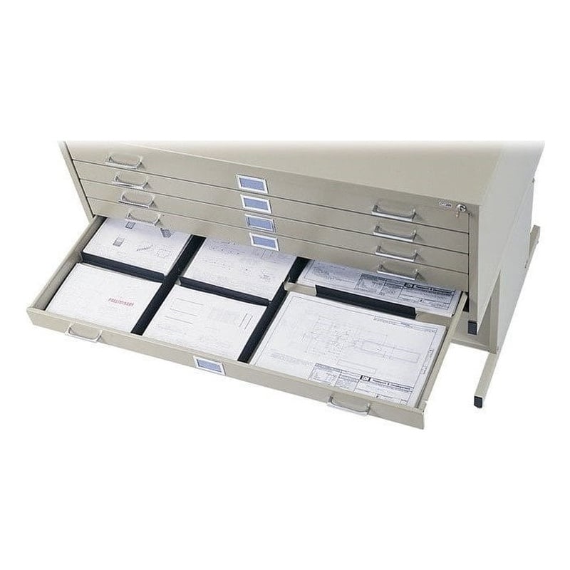 Safco Drawer Metal Dividers Black