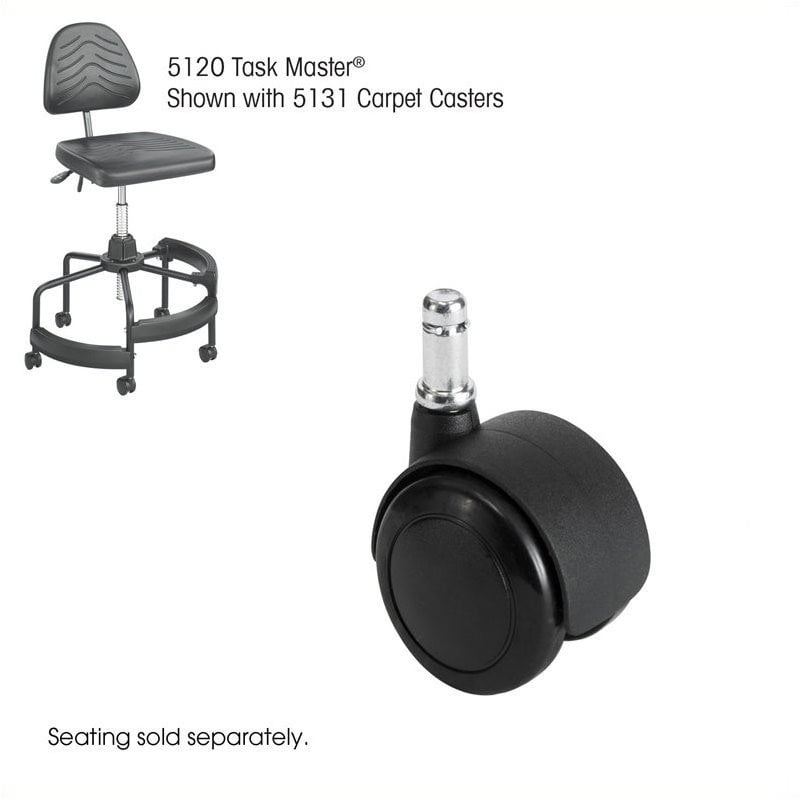 Safco Task Master Carpet Casters -  2