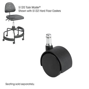 Safco Task Master Hard Floor 2&quot Casters