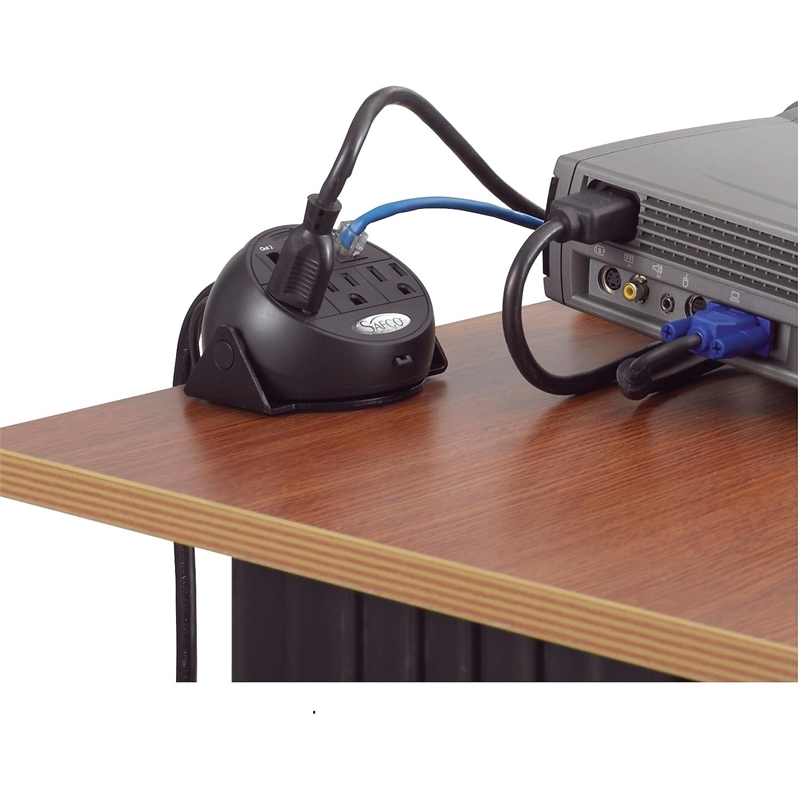 Safco Clamp-On Power Module in Black
