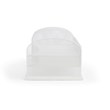 Safco Onyx Steel Metal Desk Organizer in White Finish