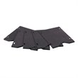Safco E-Z Sort Mail Tray Set in Black (Set of 5)