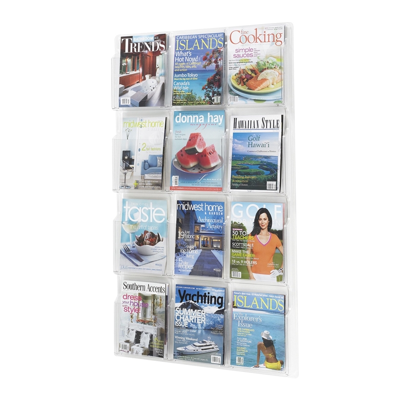 Safco Reveal 12 Magazine Display