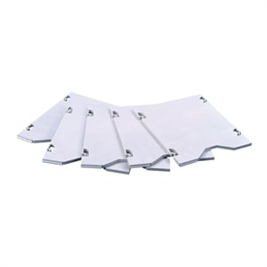 Safco E-Z Sort Additional Mail Organizer Trays (Set of 5)