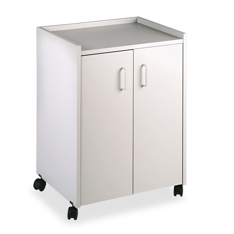 Safco Mobile Refreshment Center in Grey