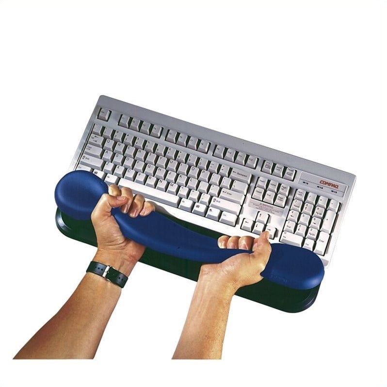 Safco SoftSpot Proline Black Keyboard Wrist Support