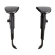 Safco 1 Heavy Duty Stool with Alday Arm Set in Black