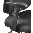 Safco 1 Heavy Duty Stool with Alday Arm Set in Black