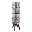Safco Onyx Steel Mesh Rotating Magazine Stand 5580BL 16 Pocket Black