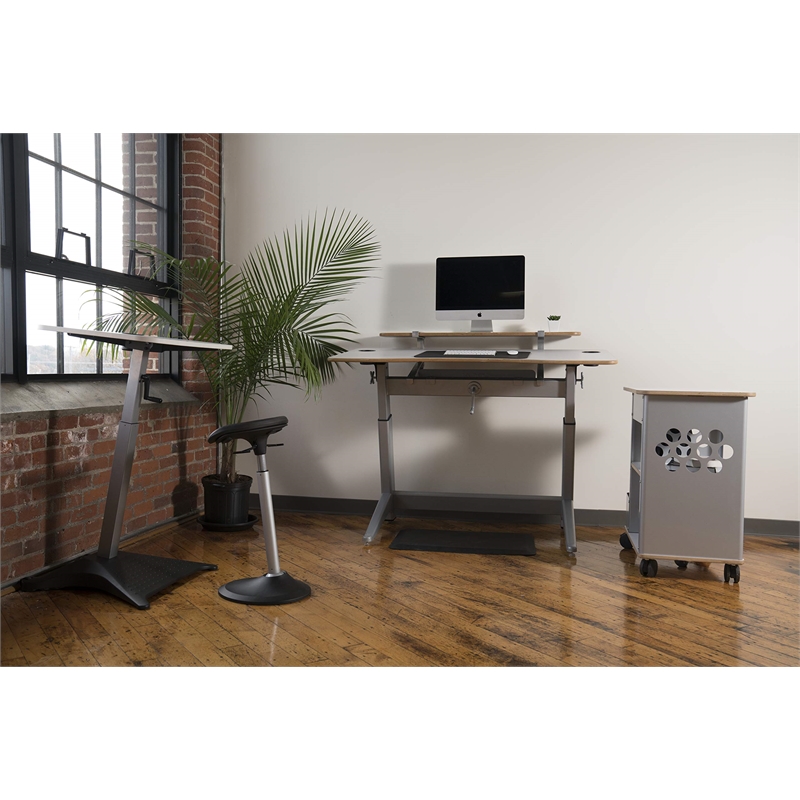 Safco Products Focal Rolling Storage Cart 5202WH Mobile Storage White