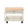 Safco Products Onyx Under Desk Machine White Stand 5208