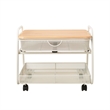 Safco Products Onyx Under Desk Machine White Stand 5208