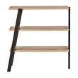 Mirella 3 Shelf Bookshelf in Sand Dune