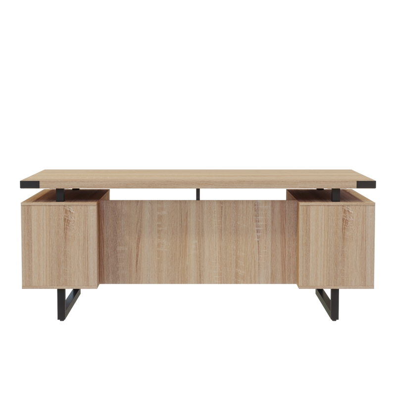 Mirella Free Standing Desk BBB-BF in Sand Dune