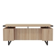 Mirella Free Standing Desk BBB-BF in Sand Dune