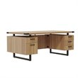 Mirella Free Standing Desk BBB-BF in Sand Dune