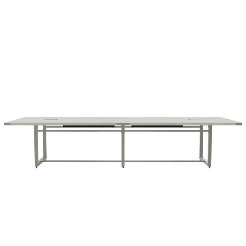 Mirella Conference Table Sitting Height - 12' White Ash
