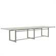 Mirella Conference Table Sitting Height - 12' White Ash