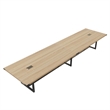 Mirella Conference Table Sitting Height - 16' Sand Dune