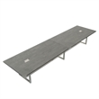 Mirella Conference Table Sitting Height - 16' Stone Gray