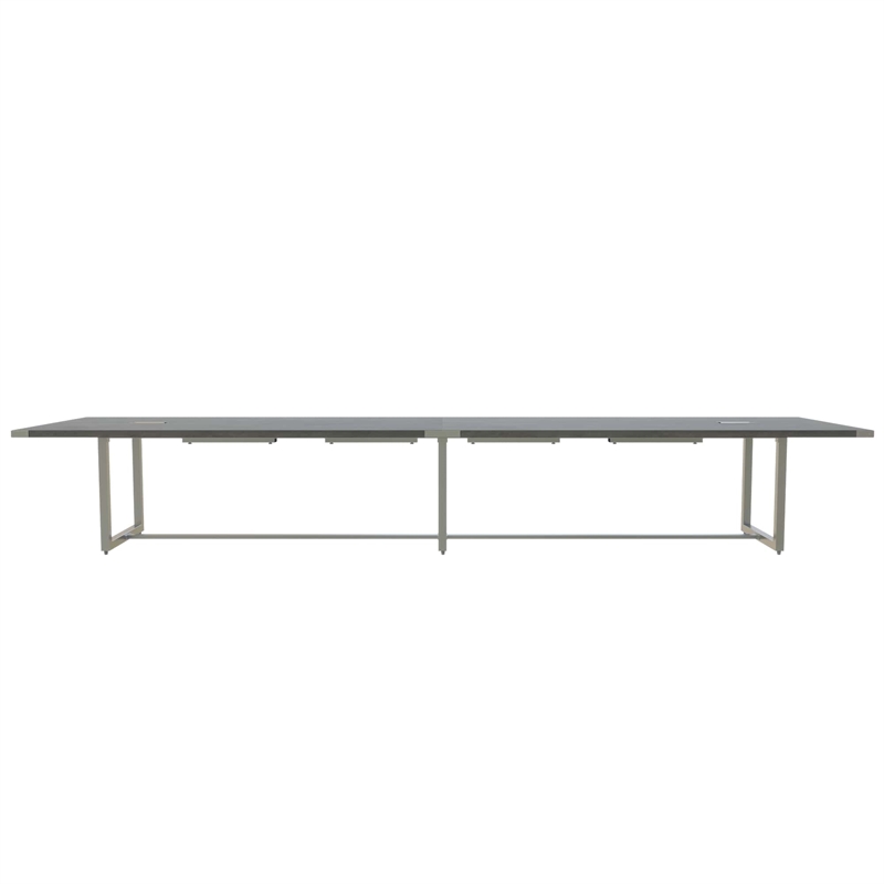 Mirella Conference Table Sitting Height - 16' Stone Gray