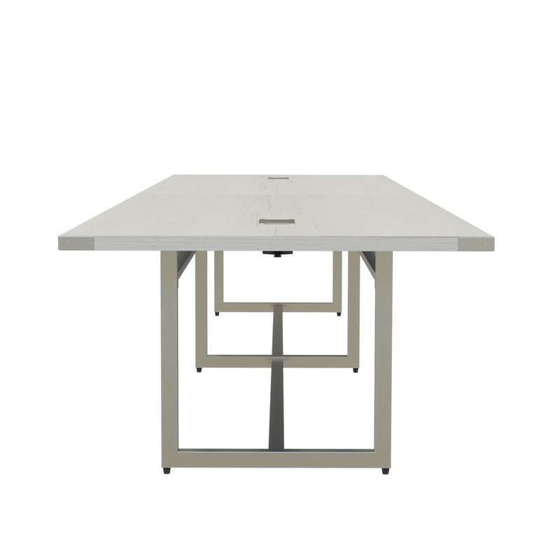 Mirella Conference Table Sitting Height - 16' White Ash