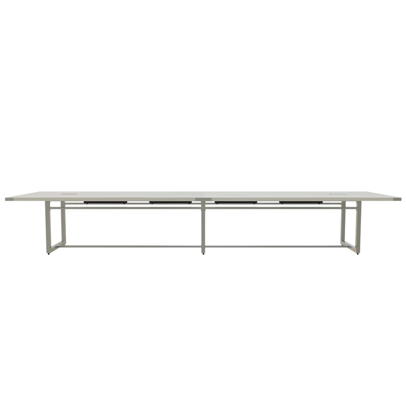 Mirella Conference Table Sitting Height - 16' White Ash