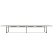 Mirella Conference Table Sitting Height - 16' White Ash