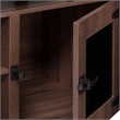 Mirella Low Wall Cabinet Glass Doors in Southern Tobacco