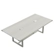 Mirella Conference Table Sitting Height - 8' White Ash