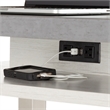 Mirella Conference Table Standing Height - 12' Stone Gray