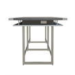 Mirella Conference Table Standing Height - 16' Stone Gray