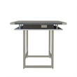 Mirella Conference Table Standing Height - 8' Stone Gray