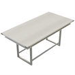 Mirella Conference Table Standing Height - 8' White Ash