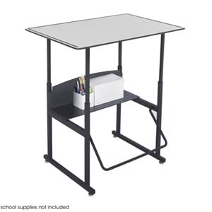 Safco AlphaBetter 24&quot x 36&quot Student Desk in Gray