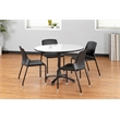 Next Stack Chairs(4) in Black - 19.75