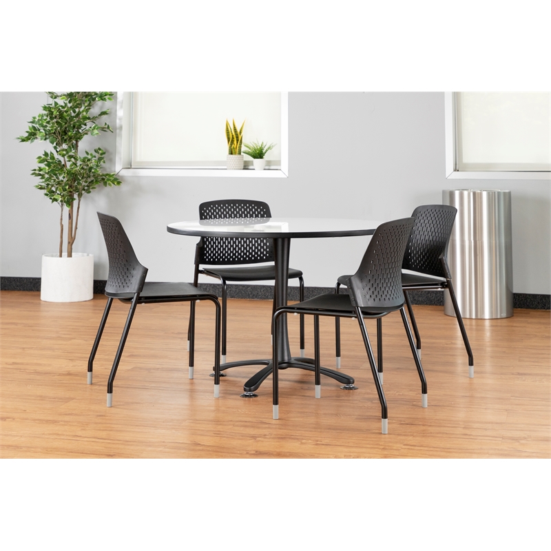 Next Stack Chairs(4) in Black - 19.75
