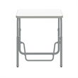 AlphaBetter 2.0 Height Adjustable Student Desk Pendulum Bar in White