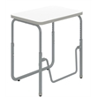 AlphaBetter 2.0 Height Adjustable Student Desk Pendulum Bar in White