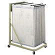Safco Mobile Hanging Files Metal Stand for 24
