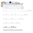 Safco Mobile Hanging Files Metal Stand for 18