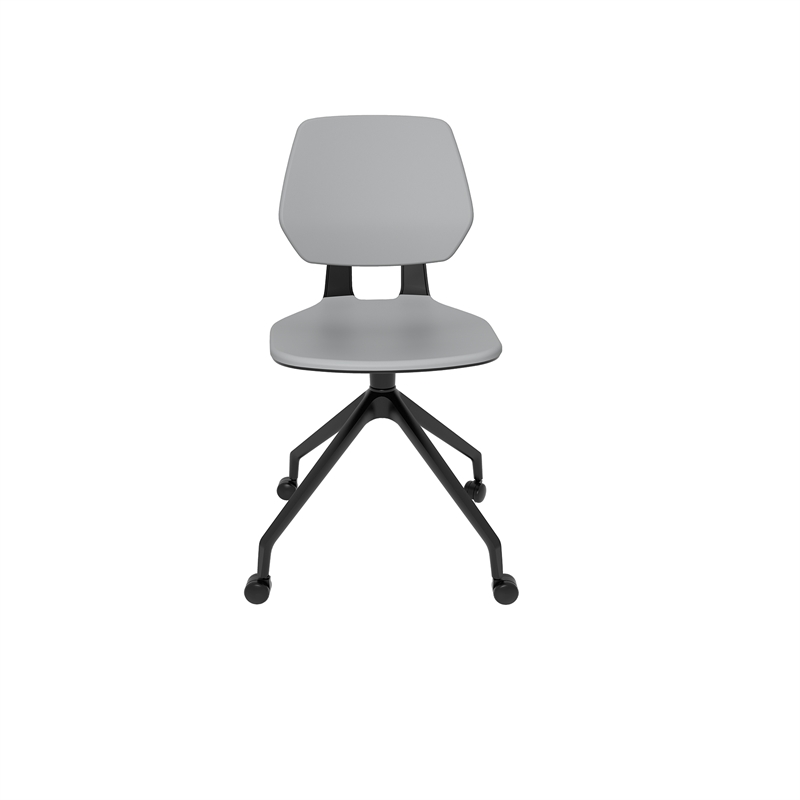 Safco Commute Modern Adjustable Rolling Office Chair Contemporary Seating Gray