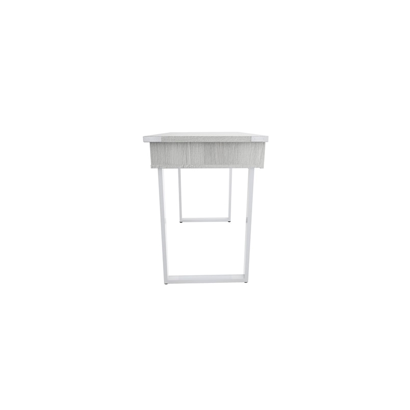 Safco Products Mirella SOHO Desk with Drawer White Ash