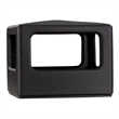 Safco Canmeleon Series Outdoor/Indoor Side Opening 38-Gallon Black Trash Can