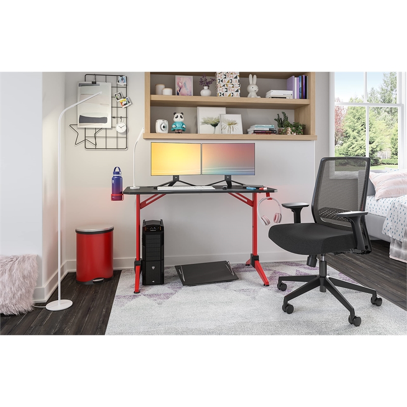 Safco Step-On Receptacle - 3 Gallon in Red