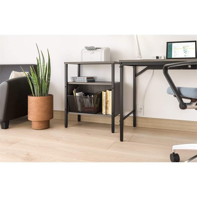Safco Ony Mesh Desktop Tub File Letter Size in Black