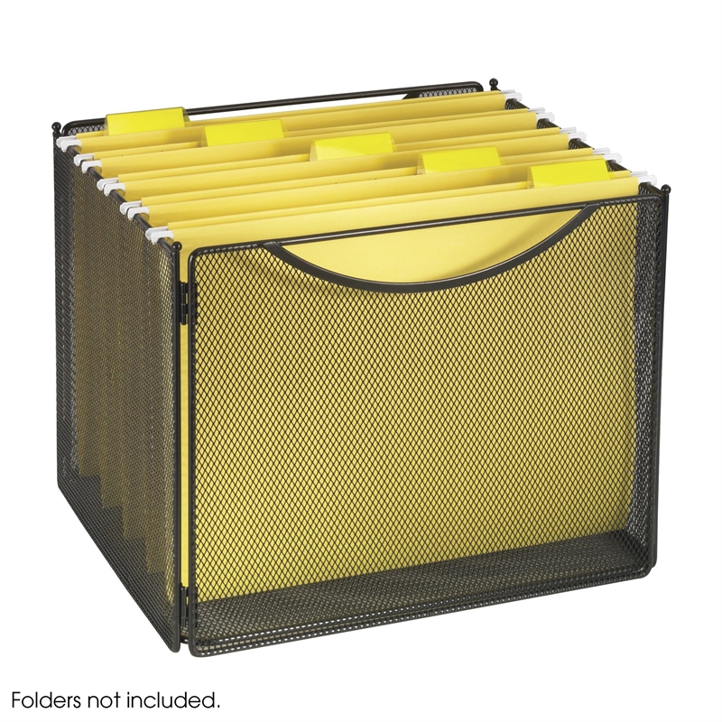 Safco Ony Mesh Desktop Box File 10