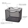 Safco Ony Mesh Desktop Box File 10