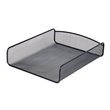 Safco Ony Single Tray in Black